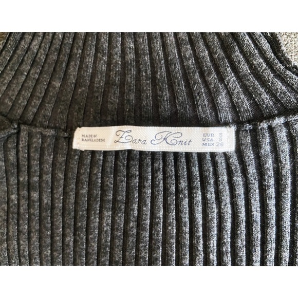 ZARA Turtleneck Sweater Dress - Picture 3 of 5